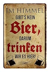 Blechschild himmel gibt gebraucht kaufen  Wird an jeden Ort in Deutschland
