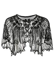 1920s black shawl for sale  Delivered anywhere in UK