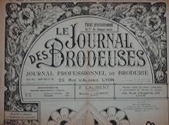 Journal brodeuses journal d'occasion  Livré partout en France