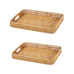 Pack rectangle rattan for sale  Delivered anywhere in USA 