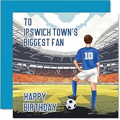 Football birthday card for sale  Delivered anywhere in UK
