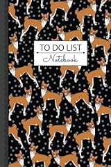 Basenji list notebook for sale  Delivered anywhere in UK