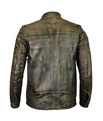 Men leather jacket for sale  Delivered anywhere in UK