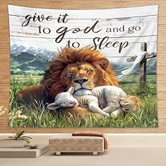 Homewelle lion lamb for sale  Delivered anywhere in USA 