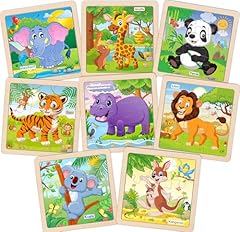 Wooden puzzles toddlers for sale  Delivered anywhere in USA 