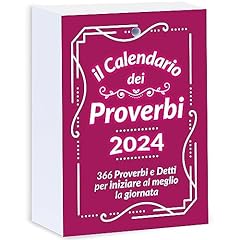 Calendario dei proverbi usato  Spedito ovunque in Italia 