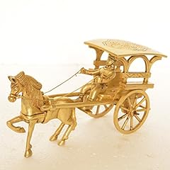 Vintage brass carriage for sale  Delivered anywhere in USA 