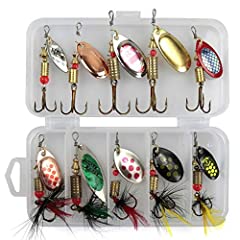 10pcs spinner bait for sale  Delivered anywhere in Ireland