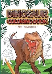 Dinosaur coloring book for sale  Delivered anywhere in UK