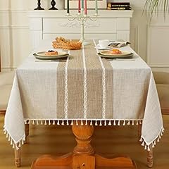 Laolitou rustic tablecloth for sale  Delivered anywhere in USA 