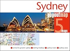 Sydney popout map for sale  Delivered anywhere in UK
