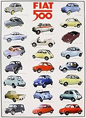 Poster auto fiat usato  Spedito ovunque in Italia 