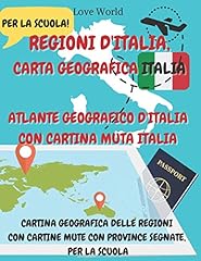 Regioni italia carta usato  Spedito ovunque in Italia 