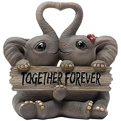 Loving elephant couple for sale  Delivered anywhere in USA 