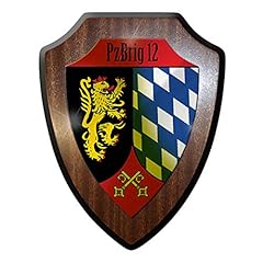 Wappenschild wandschild pzbrig gebraucht kaufen  Wird an jeden Ort in Deutschland