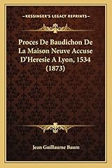Proces baudichon maison d'occasion  Livré partout en France