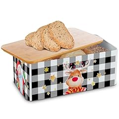 Christmas bread box for sale  Delivered anywhere in USA 