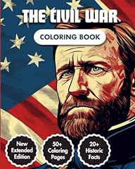 Civil war coloring for sale  Delivered anywhere in UK