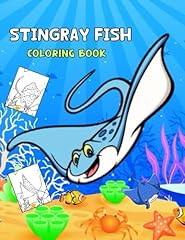 Stingray fish coloring for sale  Delivered anywhere in UK