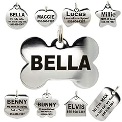 Stainless Steel Pet ID Tags - Engraved Personalized for sale  Delivered anywhere in USA 