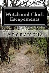 Watch clock escapements for sale  Delivered anywhere in USA 