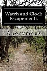 Watch clock escapements for sale  Delivered anywhere in USA 