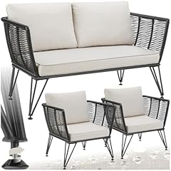 Tectake set lounge usato  Spedito ovunque in Italia 