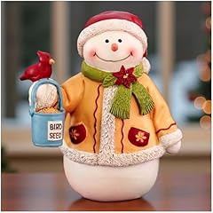 Plentifulhome snowman figurine for sale  Delivered anywhere in UK