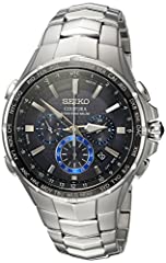Seiko solar chronograph for sale  Delivered anywhere in USA 