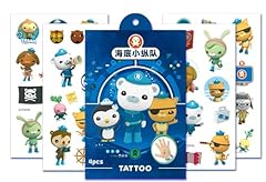 Octonauts temporary tattoos for sale  Delivered anywhere in Ireland