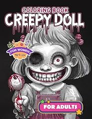 Creepy doll coloring d'occasion  Livré partout en France