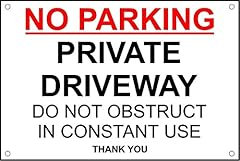 Parking private driveway for sale  Delivered anywhere in UK