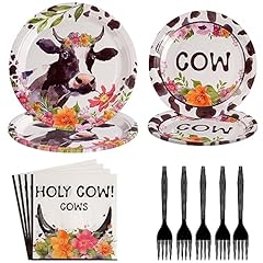 96pcs cow birthday for sale  Delivered anywhere in USA 