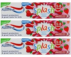 Aquafresh splash toothpaste for sale  Delivered anywhere in UK
