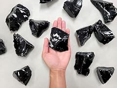 Raw black obsidian for sale  Delivered anywhere in USA 