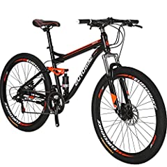 Mountain Bike,21 Speed Full Suspension Mens Mountain for sale  Delivered anywhere in USA 
