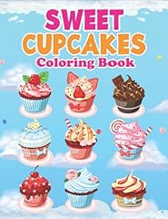 Sweet cupcakes coloring for sale  Delivered anywhere in UK