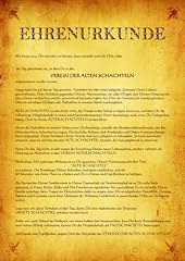 Quatschmanufaktur urkunde post gebraucht kaufen  Wird an jeden Ort in Deutschland