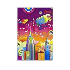 Peter max canvas for sale  Delivered anywhere in USA 