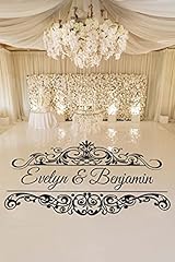 Wedding floor monogram for sale  Delivered anywhere in USA 