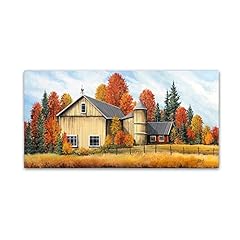 Yellow barn fall for sale  Delivered anywhere in Canada