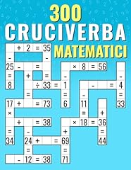 300 cruciverba matematici usato  Spedito ovunque in Italia 