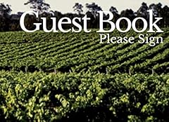 Guest book vineyard for sale  Delivered anywhere in UK