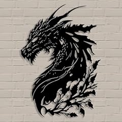Dragon metal wall for sale  Delivered anywhere in USA 