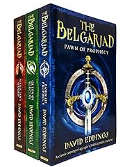 The Belgariad 3 Books Collection Set by David Eddings, used for sale  Delivered anywhere in UK