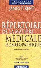 Repertoire matiere medicale d'occasion  Livré partout en France