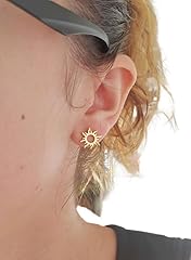 Boucles oreilles soleil d'occasion  Livré partout en France