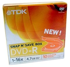Tdk dvd confezione usato  Spedito ovunque in Italia 