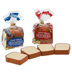 Bread shaped erasers for sale  Delivered anywhere in USA 