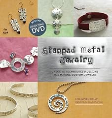 Stamped metal jewelry for sale  Delivered anywhere in USA 
